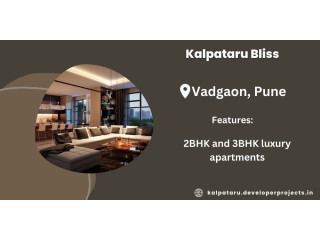 Kalpataru Bliss Vadgaon - Where innovation will inspire you