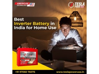 Best Inverter Battery in India for Home Use - Tesla Power USA