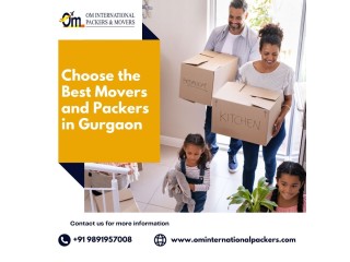 Choose the Best Movers and Packers in Gurgaon