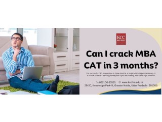 Can I crack MBA CAT in 3 months?