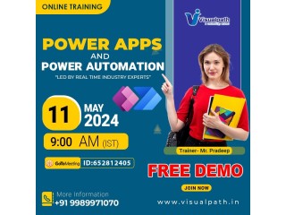Attend Online Free Demo on PowerApps and PowerAutomate