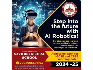 Step Into the Future with AI Robotics: A Glimpse into Saviors Global School's Innovative Approach