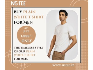 Plain white t shirt Buy online