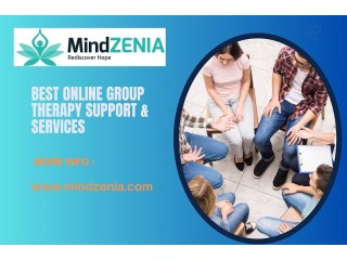 Group Therapy Support & Services Online