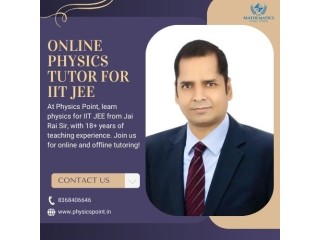 Online Physics Tutor for IIT JEE