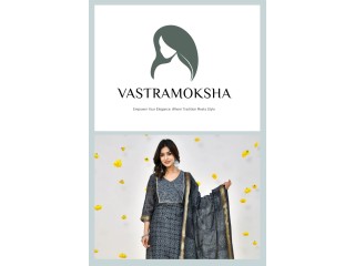 Maheshwari silk suit dress