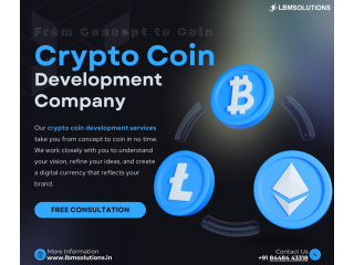 From Concept to Coin: LBM Solutions Tailored Crypto Coin Development Services