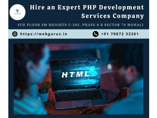 Hire an Expert PHP Development Services Company