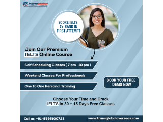 Online IELTS Classes in Delhi: Transglobal IELTS Academy