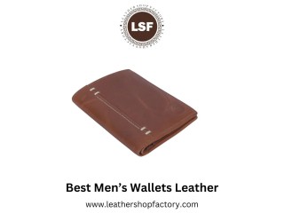 Crafted Elegance: The Top Best Men's Wallets Leather for Style and Function – Leather Shop Factory