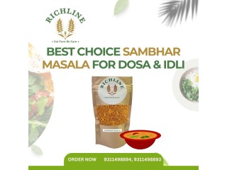 Flavorful Sambhar Masala for Dosa & Idli Perfection