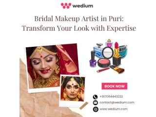 Bridal Makeup Artist in Puri: Transform Your Look with Expertise