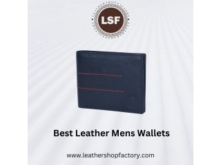 Premium best leather mens wallets - Leather shop factory