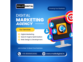 Top Digital Marketing Agency in Ghaziabad: Malik Digital Agency