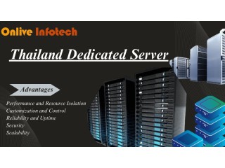 Elevate Your Business with Onlive Infotech's Thailand Dedicated Server Hosting