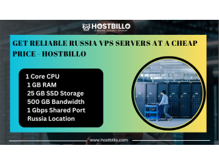 Get reliable Russia VPS servers at a cheap price - Hostbillo