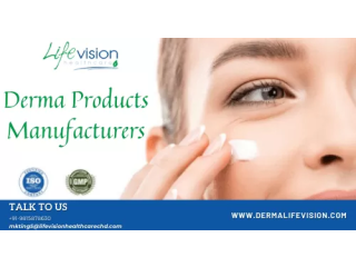 Explore the best Derma Products Manufacturer in India