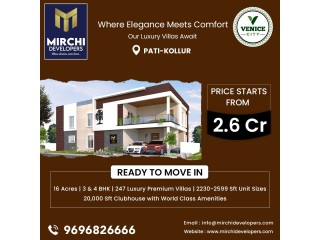 3BHK Duplex Villas | Premium Villas In Hyderabad