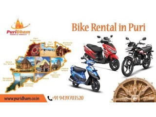 Self Drive Scooty Rental Services in Puri - Puridham