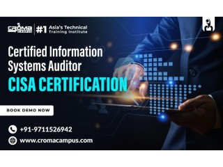 Certified Information Systems Auditor Cisa Certification