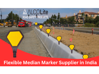 Supplying Safety Solutions Alcolite Superior Flexible Median Markers Now Available Across India