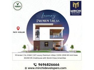 Luxury Villas | Best Real Estate Company In Hyderabad