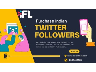 Purchase Indian Twitter Followers - IndianLikes