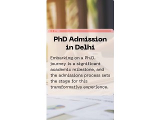Understanding the key factor in Essential Eligibility Criteria for PhD Admission