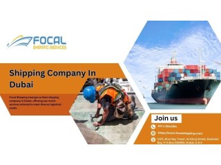 Best Shipping Company In Dubai | Focal Shipping