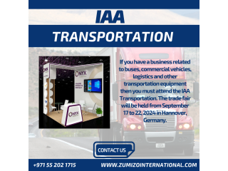 Experience the world of commercial vehicles at IAA Transportation 2024