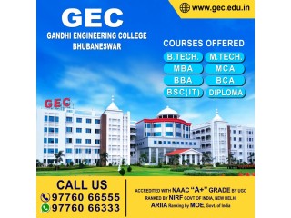 GEC Best MBA college in Bhubaneswar, Odisha