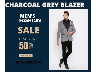 Charcoal Elegance: The Dynamic Appeal of the Grey Blazer