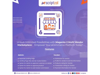 Scriptzol Magento 2 Multi-Vendor Marketplace Extension