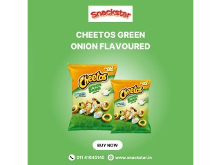 Buy Cheetos Green Onion Flavoured Online at Snackstar