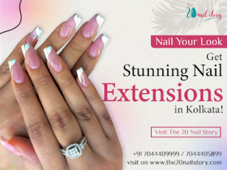 Discover Top Nail Extension Designs at The 20 Nail Story in Kolkata