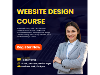 Website Design Course at CADL In Zirakpur