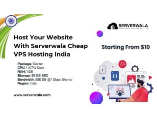 Host Your Website With Serverwala Cheap VPS Hosting India