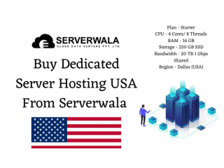 Buy Dedicated Server Hosting USA From Serverwala