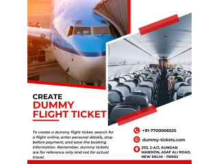 Create Dummy Flight Tickets at $5!