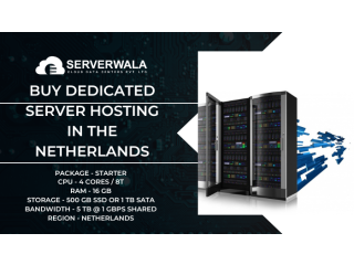 Buy Dedicated Server Hosting in the Netherlands