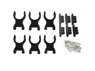 Agricultural sprayers-30mm C Clamp for E610P Hexacopter ( Pack of 6 )