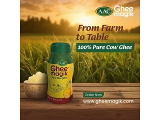 100% Pure Cow Ghee | Buy Ghee Online | Ghee For Skin | Ghee Magik