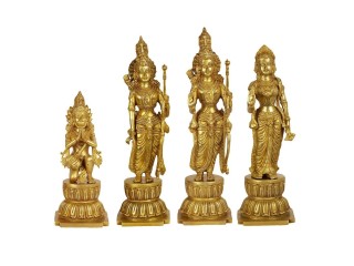 Ram Darbar Brass Idol