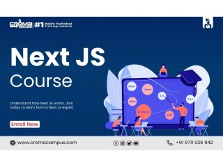 Best Next Js Training Provided By Croma Campus