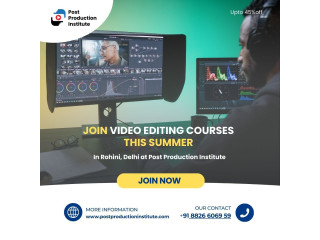 Best Institute for Video Editing in Delhi