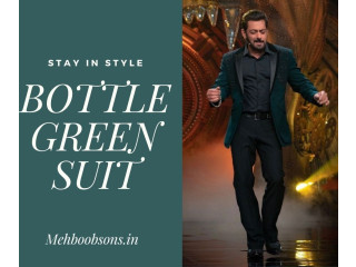Beyond the Expected: The Sophisticated Appeal of the Bottle Green Suit