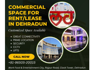 Get The Best Commercial space For Rent in Dehradun-wfecity