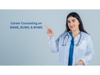 Career Counseling on BAMS, BUMS, and BHMS