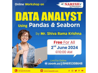 Free Workshop on Data Analyst with Python using Pandas & Seaborn