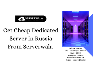 Purchase Cheap Dedicated Server in Russia From Serverwala